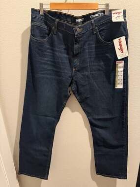 Wrangler Straight Fit Jeans 38x30